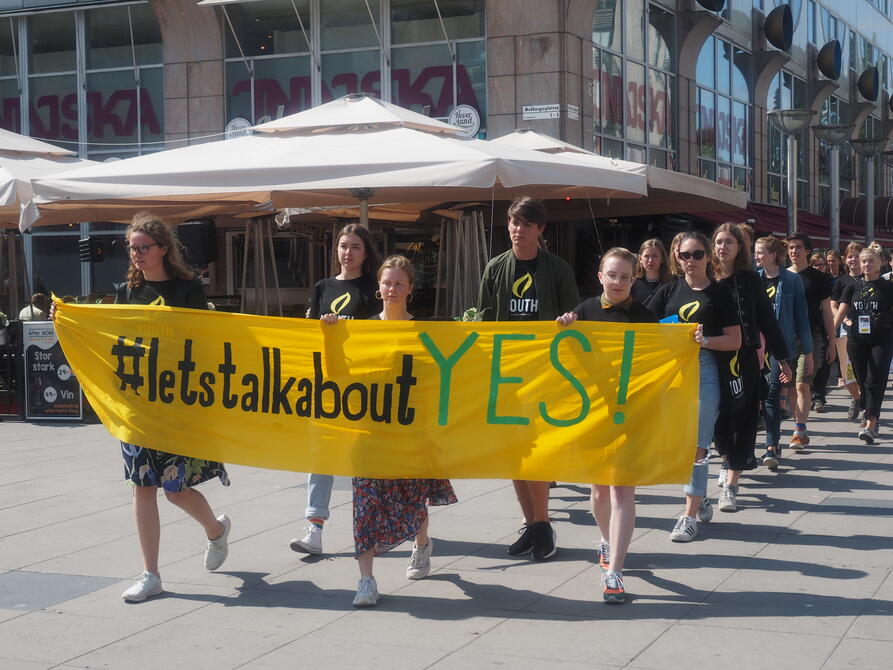 Let's Talk About Yes Nordic Youth Conference 2019