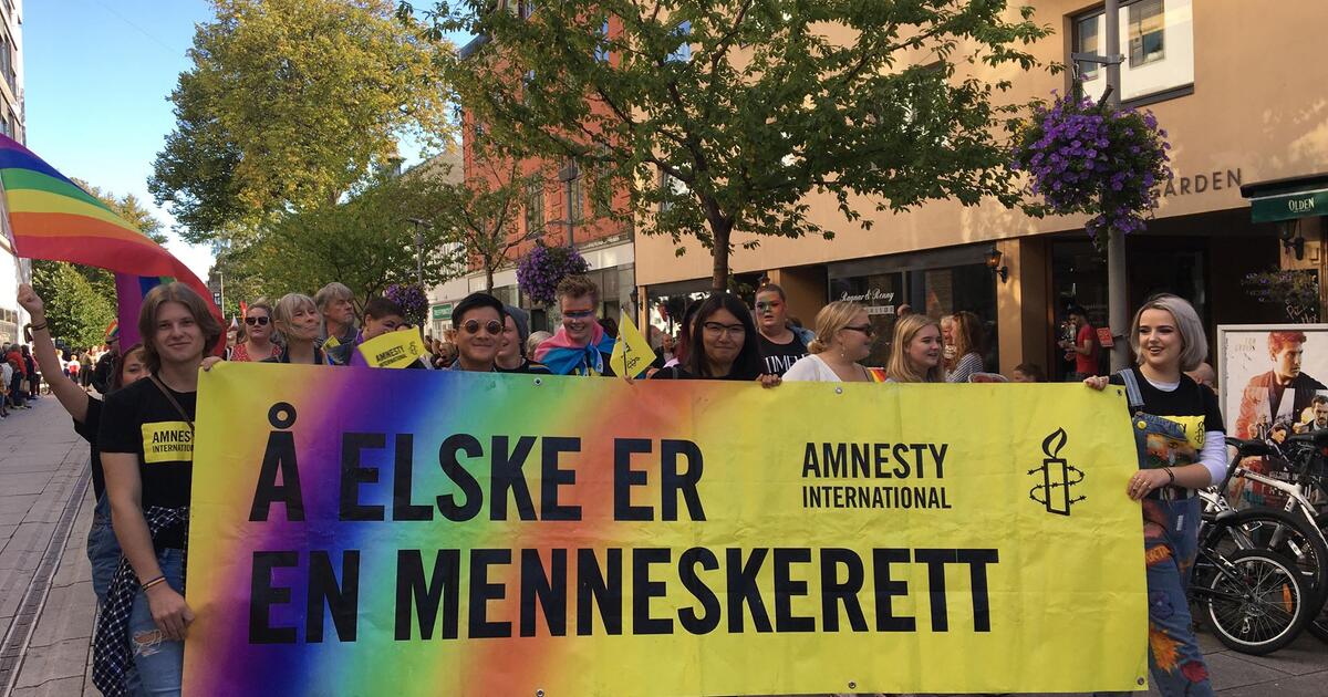 Amnesty Ungdom Fredrikstad i Fredrikstad Pride | Amnesty ...