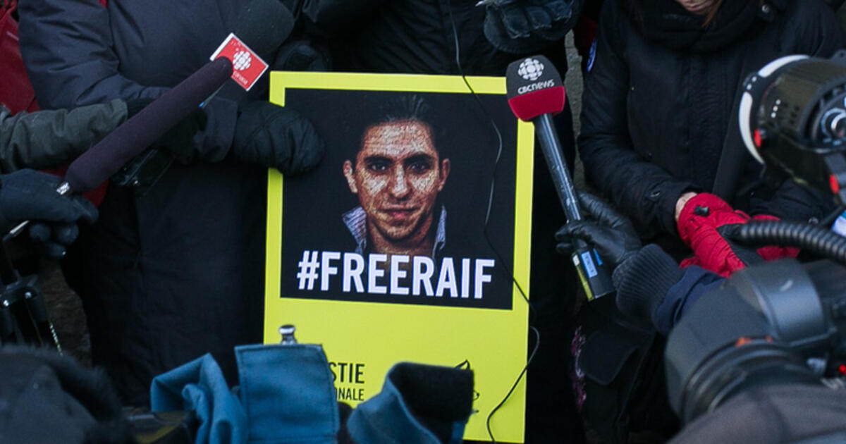 SaudiArabia Raif Badawi nominert til fredsprisen Amnesty