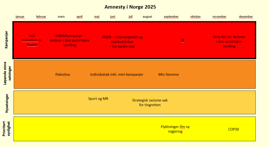 Regional meeting 2024 - summarized | Amnesty International Norge