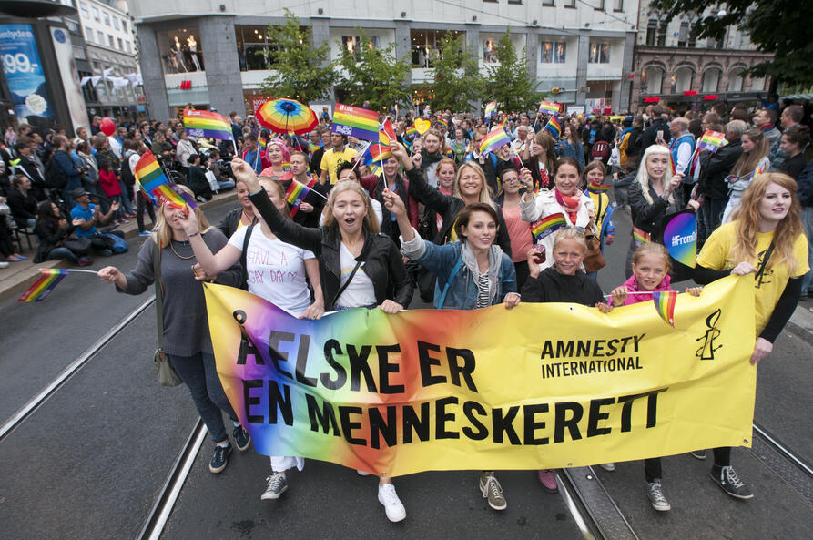 Bli Med Amnesty På Trondheim Pride | Amnesty International Norge