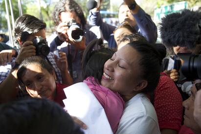 Teodora del Carmen Vasquez ble i februar i år satt fri etter massivt press fra blant annet Amnesty.